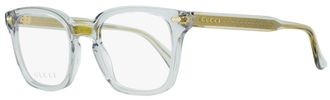 Gucci GG0184O Rectangular Acetate Eyeglasses - Gray