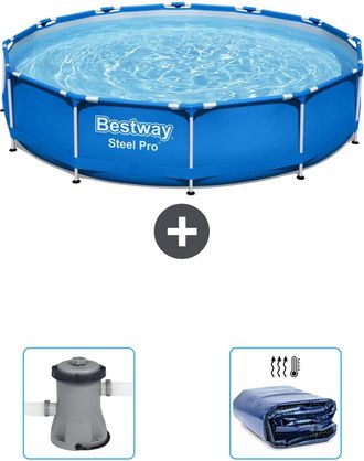 Bestway Piscina Bestway Steel Pro Redonda - 366x76 Cm - 5-piezas S22308