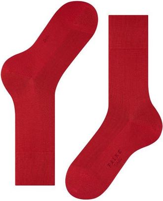 Falke Tiago Organic Cotton Dress Socks in Scarlet at Nordstrom, Size 45-46