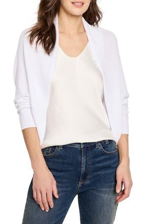 Nic+Zoe Cotton Blend Shrug Cardigan in Paper White at Nordstrom, Size Xx-Large