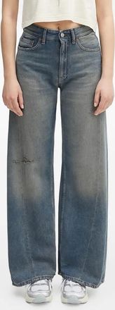 Maison Margiela Jeans a gamba ampia - Blu
