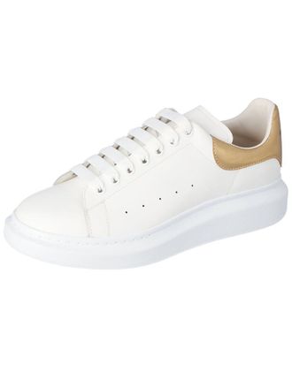 Alexander McQueen Alexander Mcqueen Mens Calfskin Leather Larry Sneaker, Never Worn (Authentic Pre-Loved)