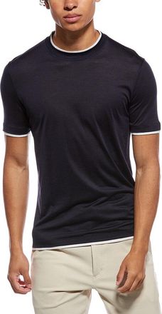 Brunello Cucinelli Silk-Blend T-Shirt