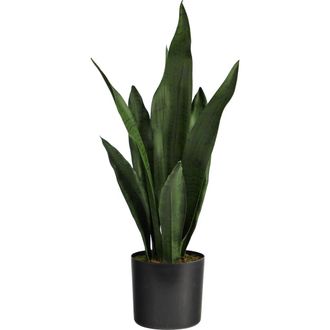 Nearly Natural 22-in Artificial Sansevieria Snake Plant in Green at Nordstrom