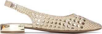 Xti Womens Pu Refined Sandal In Gold