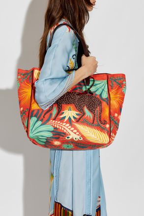 Etro Bag With Print, Womens, Red