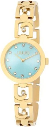 Liu Jo Graceful Aqua Quartz Dameshorloge - Dames - Horloges - Geel - ONE Size - Accessoires