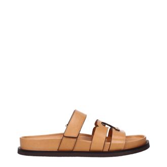 Tory Burch Tory Burch Loafer und Clogs Damens Leder Braun/Camel