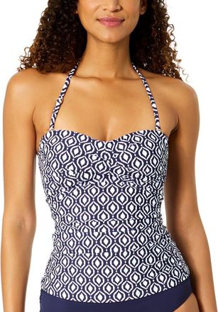 Anne Cole Twist Front Bandeau-Kini