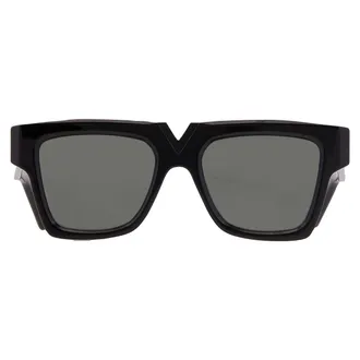 Valentino V - GOLD - I Smoke Green Pilot Unisex Sunglasses VLS-162 A 51