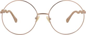 Chlo&eacute; Round-Frame Metal Optical Frames