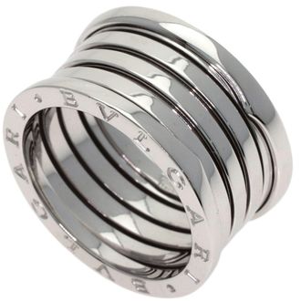 Bulgari White Gold (18K) Band Ring (Pre-Owned)
