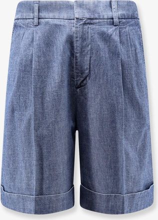 Valentino Bermuda Valentino in denim - VALENTINO - gender_Man