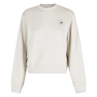 adidas by Stella McCartney Sweatshirts - Dames - Sportshirts - Beige - M - Fitness