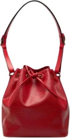 Louis Vuitton Pre-owned Petit Noe Bucket Bag - Pre-owned - Mujer - Rojo - ONE SIZE