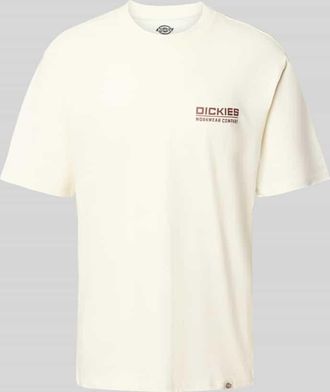 Dickies T-Shirt mit Rundhalsausschnitt Modell BOLIVAR in Offwhite, Größe XXL