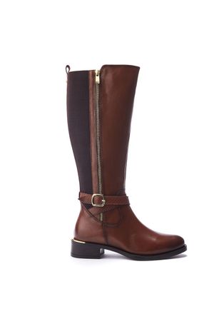 Moda in Pelle Moda in Pelle Womens Sharla Tan Boots Leather - Size EU 37