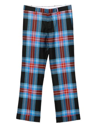 Charles Jeffrey Loverboy turn-up trousers - Blue