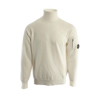 C.P. Company Turtlenecks, male, White, Size: 2XL Turtleneck Sweater