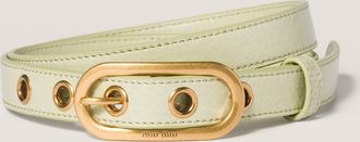 Miu Miu Ayers leather belt