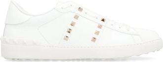 Valentino Garavani Schoenen, Heren, Wit, 45 EU, Leer, Rockstud Untitled Sneaker