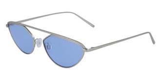DKNY DK109S 035 Womens Sunglasses Silver Size 55