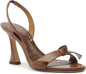 Alexandre Birman Clarita Bell Slingback Sandal in Espresso at Nordstrom, Size 10.5