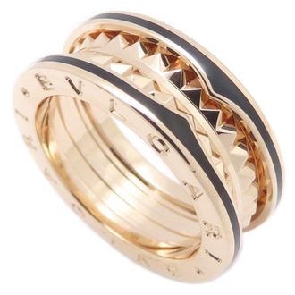 Bulgari B.Zero1 Pink Gold (18K) Ceramic Band Ring (Pre-Owned)