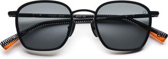 Etnia Barcelona Wigwam Sun Polarized BKOG Mens Sunglasses Black Size 49