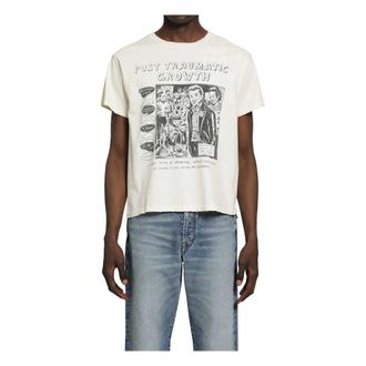 Gallery Dept. T-Shirts, male, White, Size: XL Pig Tee
