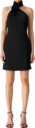 Misha Collection Sterling Mini Dress In Black