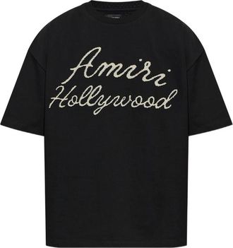 Amiri Logo-embroidered T-shirt