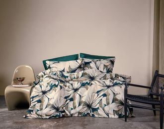 Blanc Avenue Juego de funda de edred&oacute;n 240x220 cm+ 2 fa 63x63cm de sat&eacute;n