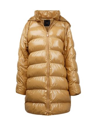 Pinko Pinko Winterjas Licht Karamel