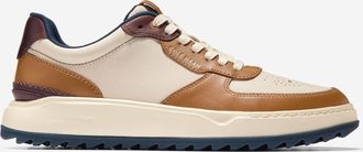 Cole Haan Mens GrandPr&oslash; Crossover Golf Shoes - Beige Size 10.5