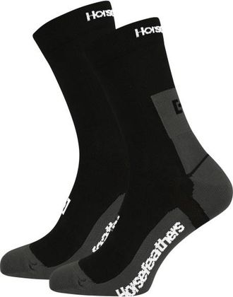 Horsefeathers Cadence Long Bike Socks Velosocken f&uuml;r Herren | schwarz