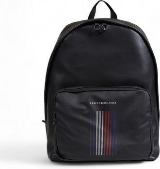 Tommy Hilfiger Zwarte Polyester Rugzak