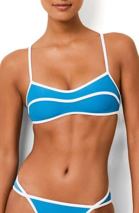 Solid & Striped The Milani Bikini Top in Cosmic Blue at Nordstrom, Size X-Large