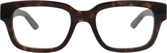 McQ by Alexander McQueen Optical Glasses in Havana Havana Transparent at Nordstrom Rack