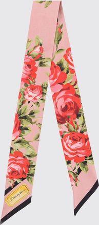 Dolce & Gabbana Bandeau Dolce & Gabbana in twill di seta con stampa floreale