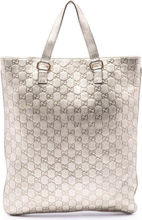 Gucci Pre-owned Gucci Metallic Guccissima Tote Ladies SMKP57UNI3XS50ZU