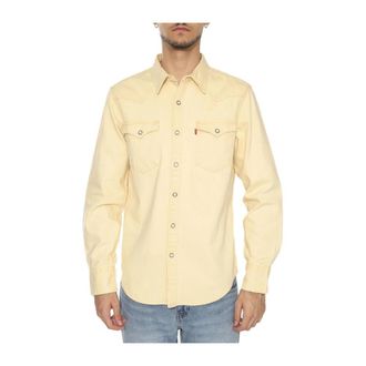 Levi's Shirt - Heren - Casual Overhemden - Beige - S - Overhemden