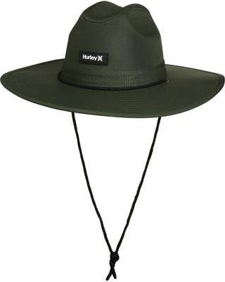 Hurley Land to Sea Adjustable Sun Hat in Olive at Nordstrom Rack