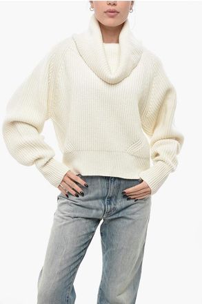 SA SU PHI Turtleneck Cashmere Blend Pullover size 42