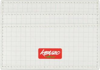 Kenzo x Futura 2000 Portacarte con stampa - Bianco