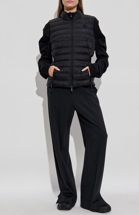 Moncler Valmarie Down Vest, Womens, Black
