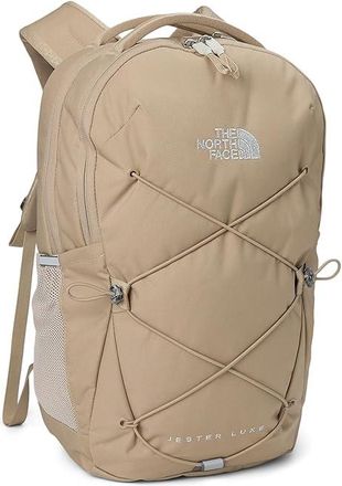 The North Face Jester Luxe Backpack Bags Mushroom Grey/Silver Metallic, Plastic/Polyester