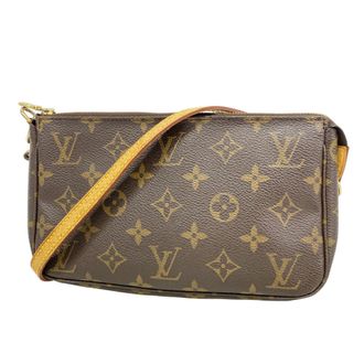 Louis Vuitton Brown Pouch (Pre-Owned)