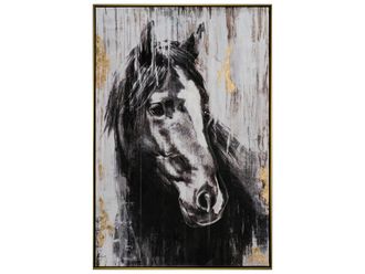 Schubiger M&ouml;bel Bild Schwarzes Pferd