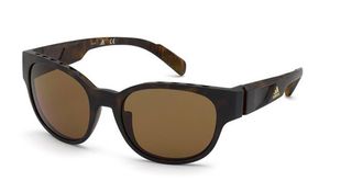 Adidas Sport SP0009 52E Mens Sunglasses Tortoiseshell Size 55